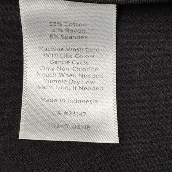 Talbots Pants Womens Size 8P High Waist Straight Office Chic Preppy Modern 2018 - Picture 9 of 10